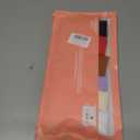 Women's Seamless Underwear High Cut String Bikini Panties Ladies No Show Low Rise Stretch Briefs 6 Pack (M)