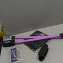 Pilates Ring Kit for Women, Pilates Equipment  14.5" Home Magic Circle Workout with Pilates Ball, Resistance Bands, Better me Pilates Essentials Starter Set for Beginners Toning Shape Full Body (10pcs-Purple)