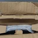 Klikel 6 Pack of Colored Salad Plates - Dishwasher And Microwave Safe Ceramic 8" Plate Set - Black Outside With Color Inside