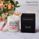 60th Birthday Gifts for Women, Men - Funny 60 Year Old Happy Bday Candle Gift