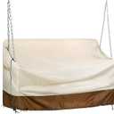 Hanging Porch Swing Cover 56 Inch Outdoor Swing Chair Cover Waterproof Patio Swing Cover(56x25x32 Inches)