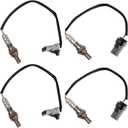 TRQ O2 Oxygen Sensor Set 2 Downstream OSA60392 and 2 Upstream OSA60394 Fits 2014-2019 Chevrolet Silverado GMC Sierra 2016-2020 Chevrolet Express GMC Savana