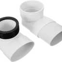Veemoon Toilet Lifter Shifter Toilet Drain Shifter Kit Home Bathroom Plumbing Tool