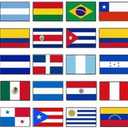 Latin America 3x5 Flag Set of 20 Country Countries Polyester Flags grommets