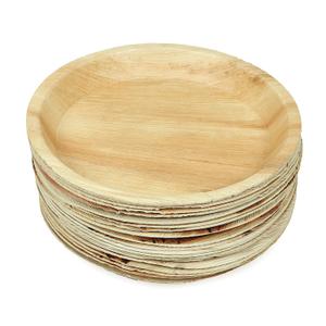 6" 24 pcs and 10" 24 Pcs bamboo plates
