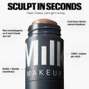 Milk Makeup Sculpt Stick Cool-Toned Cream Contour Stick Adds Depth, Dimension + Shape for Natural-Looking Shadows Hydrating, Buildable Formula With Thyme Extract