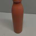 LARS NYSM Stainless Steel Insulated Water Bottle 12oz 17oz 25oz 34oz 51oz | Insulated Thermo Flask for Hot and Cold Beverages | Leakproof Drinking Bottle (Brick Red, 25.4 oz)