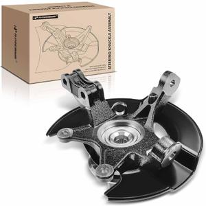 A-Premium Front Right Steering Knuckle & Wheel Bearing Hub Assembly Compatible with Honda Pilot 2003 2004, 3.5L, Passenger Side