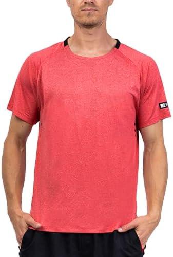 MTV Men's Standard T-Shirt, Breathable Athletic Workout Tech Tee for Active Wear, Short Sleeve Crew Neck, Gym Top, XXL
