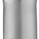 Contigo Cortland Chill 2.0 Vacuum-Insulated Stainless Steel Water Bottle, Spill-Proof Sip Technology, Interchangeable Lid, 24oz, Steel/Licorice, Perfect for Fitness Travel Everyday Use
