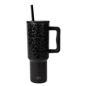 Simple Modern Trek Tumbler - Black Leopard, 40 oz