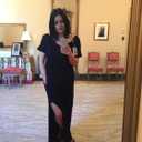 GRECERELLE Women's Summer Maxi Dress Casual Loose V Neck Short Sleeve Side Split Long Dresses with Functional Pockets (Black)