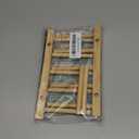 2 Pack Bamboo Puzzle Rack - 4 Slots Puzzle Organizer for Tidying Kid Room, Puzzle Storage for Displaying Toddlers Books and Puzzles