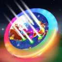Kovshuiwe LED Flying Disc- Double Ring 39 RGB LEDs,7 Modes,Chargeable,IP65 Waterproof,178g,Soft Flying Discs, Adult/Men/Boys/Teens Birthday,Ideal for Outdoor,Lawn,Camping Games