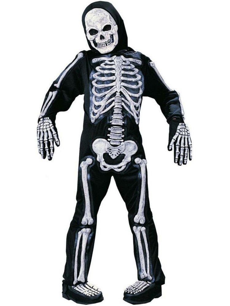 Spooky Skeleton Child Halloween Costume Size S