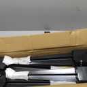 ARIFARO Fence Post Anchor 24 inch Ground Spike Heavy Duty Metal Black Powder Coated Fence Stakes Post, 4x4 inch(3.5 x3.5 inch Inner) Pack of 4