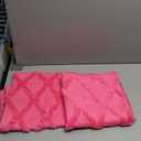 decorUhome Throw Pillow Covers 22x22 Inch Set of 2, Soft Plush Faux Fur Wool Hot Pink Couch Pillow Covers, Decorative Neutral Pillow Cases for Bed Sofa Living Room Home Decor