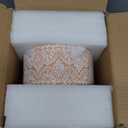 Suwimut Set of 2 Terracotta Plant Pots 4 Inch 6 Inch, Small Medium Clay Planter Pot, Ceramic Cactus Flower Succulent Pot with Drainage Hole and Saucer for Indoor Outdoor Plants