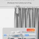 SwitchBot 2025 Automatic Curtain Opener 3 Rod-Bluetooth Remote Control, WiFi&Smartphone Control, Upgraded High-Performance, Add Hub to Compatible with Alexa, Google Home, HomeKit