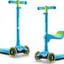 3 Wheel Scooter for Kids – 2-in-1 Scooter with Seat & LED Light-Up Wheels