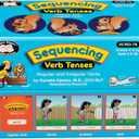Super Duper Publications | Sequencing Regular and Irregular Verb Tenses Fun Deck | Early Reader and Grammar Flash Cards | Educational Learning Materials for Children