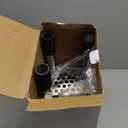 Metal Detector Sand Shovel - Stainless Steel Beach Metal Detecting Shovel with 10mm Holes, Ideal for Metal Detecting Treasure, Beach sifting, Excavation Tools (a26)