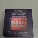 Moldable False Teeth, Silicone Dentures, Men and Veneers Teeth for Women, Upper and Lower Matching Set, Convenient and Quick, Suitable for Daily, Party