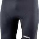 Wetsuit Shorts Neoprene Men 3mm Buoyancy Swim Pants Adult Women Sweat Wet Suit Trunks Jammers Keep Warm Water Sport Aerobics for Swimming Surfing Snorkeling Diving Kayaking Scuba (Large, 3mm Black Neoprene)