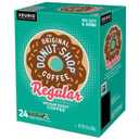 The Original Donut Shop Regular, Single-Serve Keurig K-Cup Pods, Medium Roast Coffee Pods, 96 Count, 24 Count (Pack of 4)