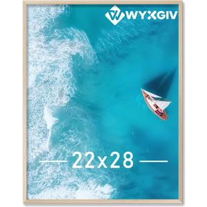 Natural 22x28 Picture Frame Lightweight yet Durable Frame Wall Hanging