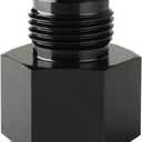 16AN Female to 12AN Male Flare Reducer Adapter Fitting Connector Aluminum Black