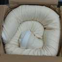 Pure Green Natural Latex Mattress Topper w/Luxury Cover - Medium Firmness - 2 Inch - Full Size (GOLS Certified Organic)