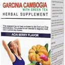 HYLEYS Tea Garcinia Cambogia Green Tea with Acai Berry Flavor - 25 Tea Bags,1 Piece