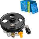 PHILTOP 20-1401 Power Steering Pump OE Fit For Edge 2007-2010, MKZ 2007-2010, MKZ Base 2011-2012, MKX 2007-2010, Fusion Sport 2010-2012, Power Assist Pump 7H6Z3A696A, 7T4Z3A696A, 8T433A696AA