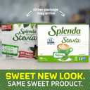 SPLENDA Stevia Zero Calorie Sweetener, Plant Based Sugar Substitute Granulated Powder, Single Serve Packets with Tray, 250 Count (Pack of 1) (EXP 08/08/26)