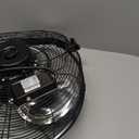 NewAir, WindPro18W, Wall Mounted 18 Inch High-Velocity Industrial Shop Fan with 3 Speed Settings, 3000 CFM,Black