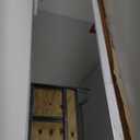 Mirrotek Door Mirror Hanging 14" x 48", Black 