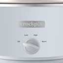 Crock-Pot Manual Design Series 4.5 Quart Slow Cooker, Macaroon Blue