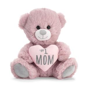 Plush 7" #1 Mom Pink Bear 