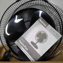 Holmes 12" Oscillating Table Fan 3-Speed Adjustable 15° Tilt Quiet