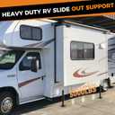 BYERN AUTO RV Slide Out Support Jacks-Adjustable from 19" to 47", Set of 2 Heavy-Duty Camper Slide Out Stabilizer Jacks, Supporting Up to 5,000 lbs Capacity, Ideal for RV, Camper and Travel Trailer