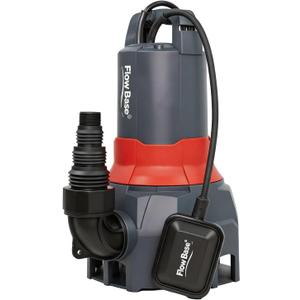 Sump Pump 1.75 HP 6500 GPH Submersible Sewage Water Pump Thermoplastic Portable Utility Pump High Flow Water Removal for Swimming Pool Garden Pond Basement with 16ft Long Power Cord