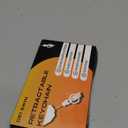 DELSWIN Heavy Duty Retractable Lanyard - Breakaway Lanyards for ID Badges Keys, Retractable Keychain with Upgraded Carabiner, Key Ring, and 2-Card Thumb-Slot Badge Holder, 8 oz Retraction (Matte Black - Lanyard)