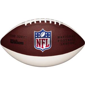 Wilson NFL Mini Autograph Football - Mini, Brown/White