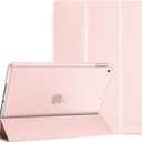 ProCase for iPad 9th/ 8th/ 7th Generation Case 10.2 Inch (2021/2020/2019 Release), 10.2 iPad Case 9th/ 8th/ 7th Gen Cover, Slim Smart Cover with Translucent Hard Shell Back -Lightpink