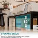 Heavy Duty Twin Bed Frame 14 Inch Metal Support Up to 2500 lbs