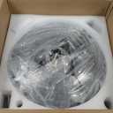 42" Dimmable Fandeliers Modern Crystal Invisible Chandelier Ceiling Fan With 3 LED Color Change Lights with Memory Function