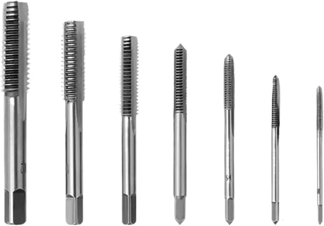 Adjustable M3-M12 T-Handle Ratchet Tap Holder Wrench Tap Wrench Drill Set Hand Tapping Tools Screw Thread Tap Drill Bit