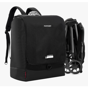 Momcozy Stroller Travel Bag for Airplane | Suit ClickGo Stroller | Compatible with Strollers Folded Dimensions of 22.1 X 17.3 X 9.8 Inch | Fit Most Major Brand | Hand-held ＆ Back-carrying