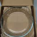 7" Glass Pie Pan for Baking with Handles Easy Grab 2PCS Round Pie Baking Dishes for Apple Pie Pumpkin Pie Salads Desserts Serving Plates